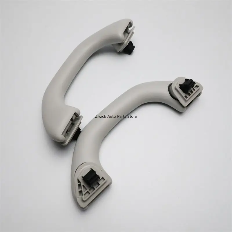 1 Pieza de Manija de Techo para Volkswagen POLO 11-18, Barra de Agarre Interior Superior, Color Gris