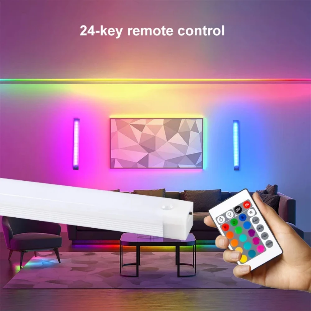 

PIR датчик движения светодиодный светильник под шкафом с регулируемой яркостью перезаряжаемый ночник лестница гардеробная кухня лестница освещение спальни