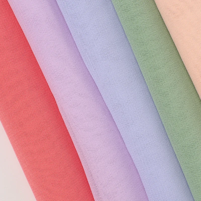 100D Chiffon Fabric 100% Polyester Plain Weave
