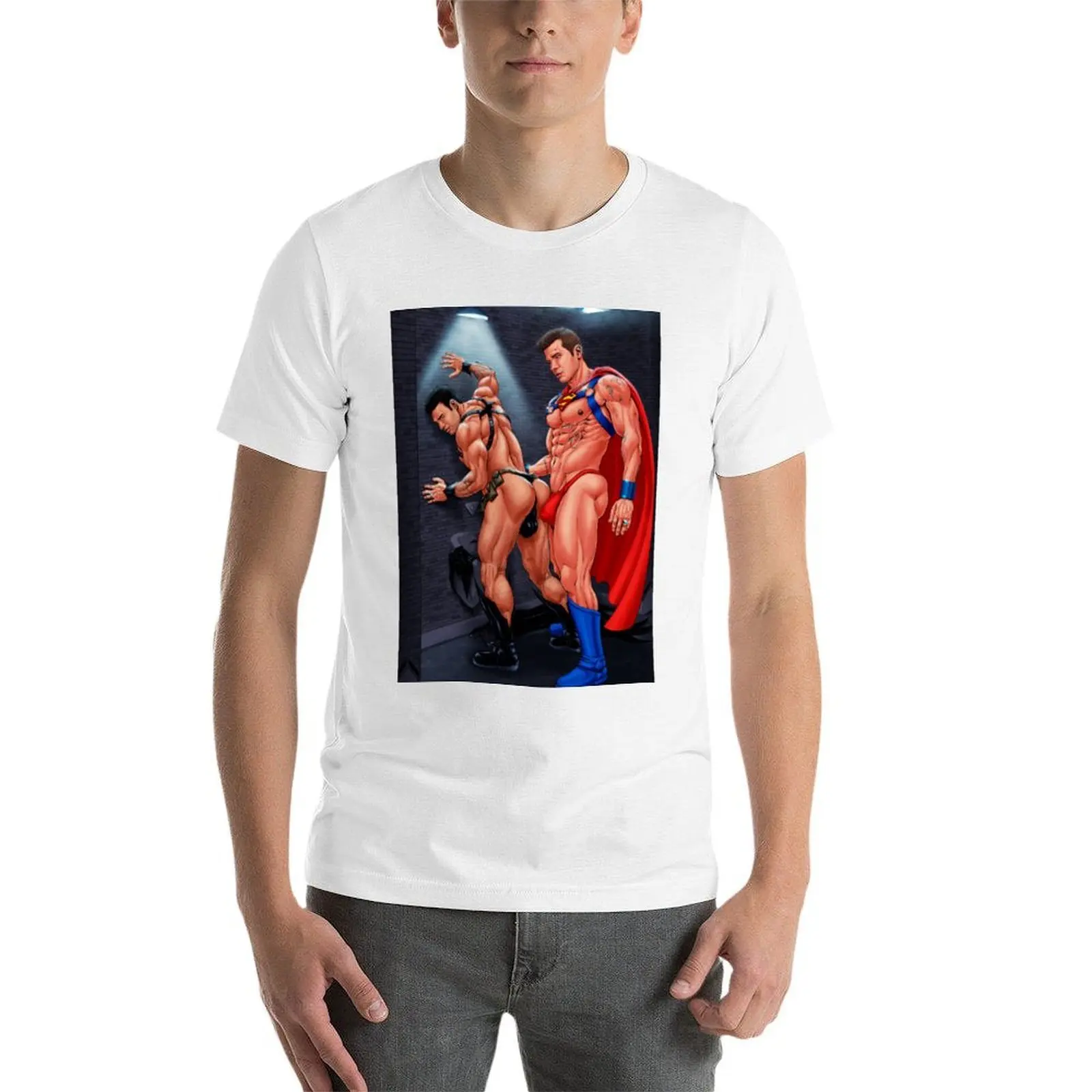 تي شيرت Buddie Halloween تي شيرت للرجال تي شيرت برسومات تي شيرت للرجال بقصة ضيقة #4