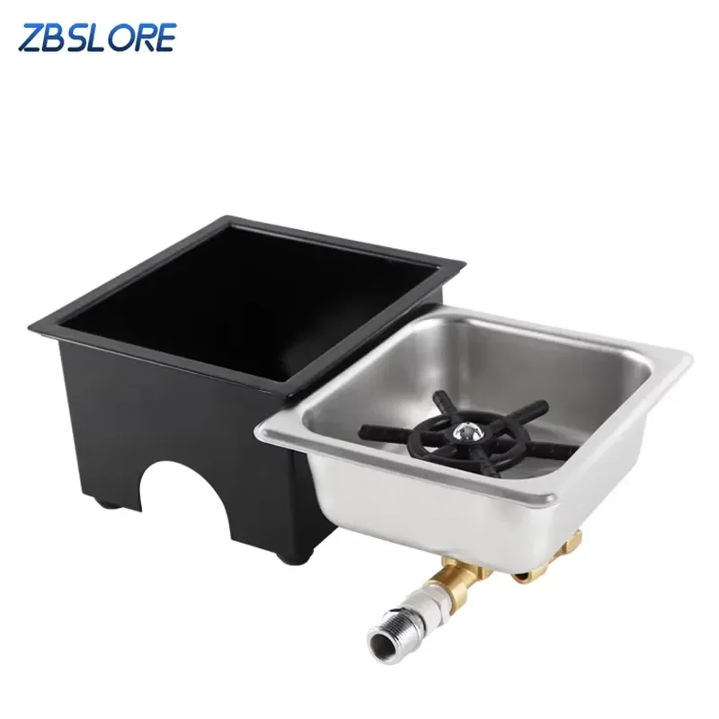 High Pressure Automatic Sink Glass Washer Kitchen Accessories Cleaning Tool for Home Bar Restaurant Efficient Dish Washing