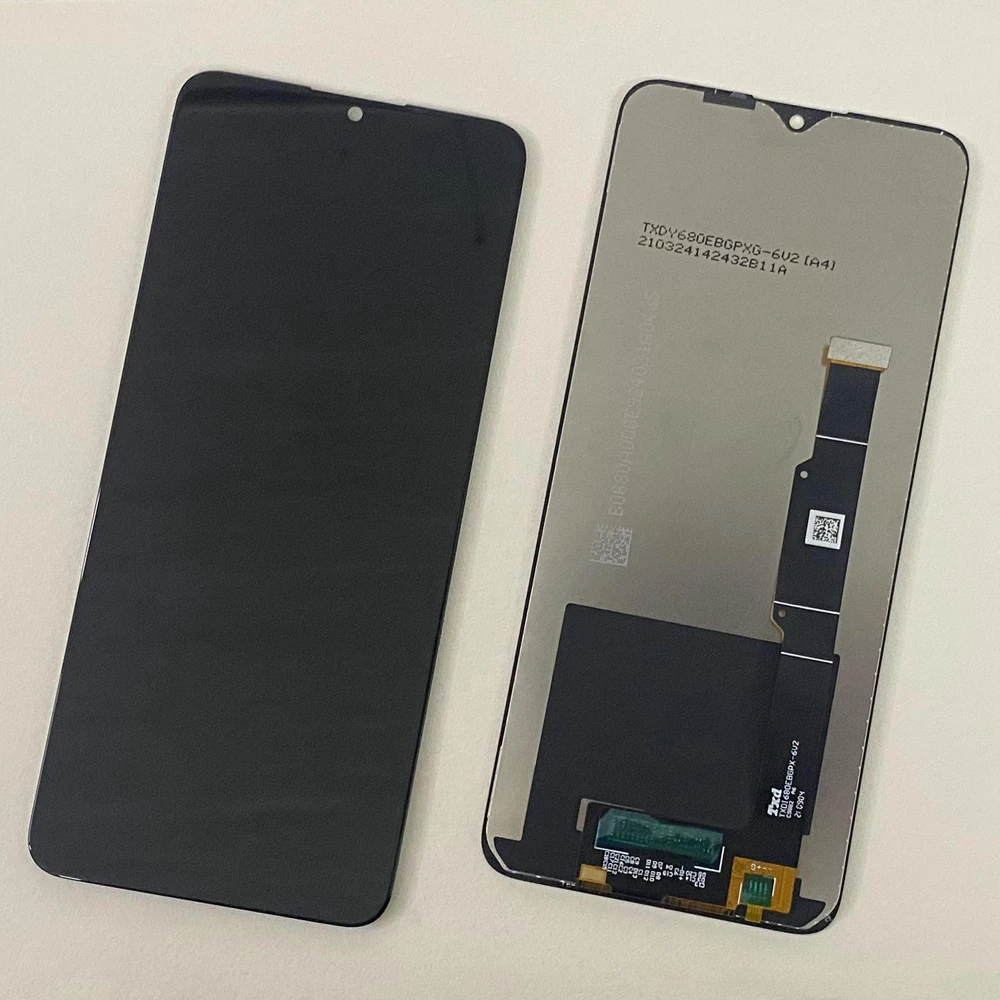 Original LCD For TCL 20SE TCL 20 SE T671H T671F T671O LCD Display Screen Digitizer Assembly Replacement With Frame LCD Parts