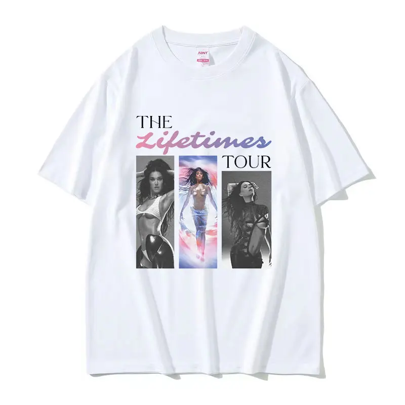 Katy Perry The Lifetimes Tour 2025 Graphic T Shirts Men Women Summer Harajuku Short Sleeve T-shirt Retro Oversized Cotton Tshirt