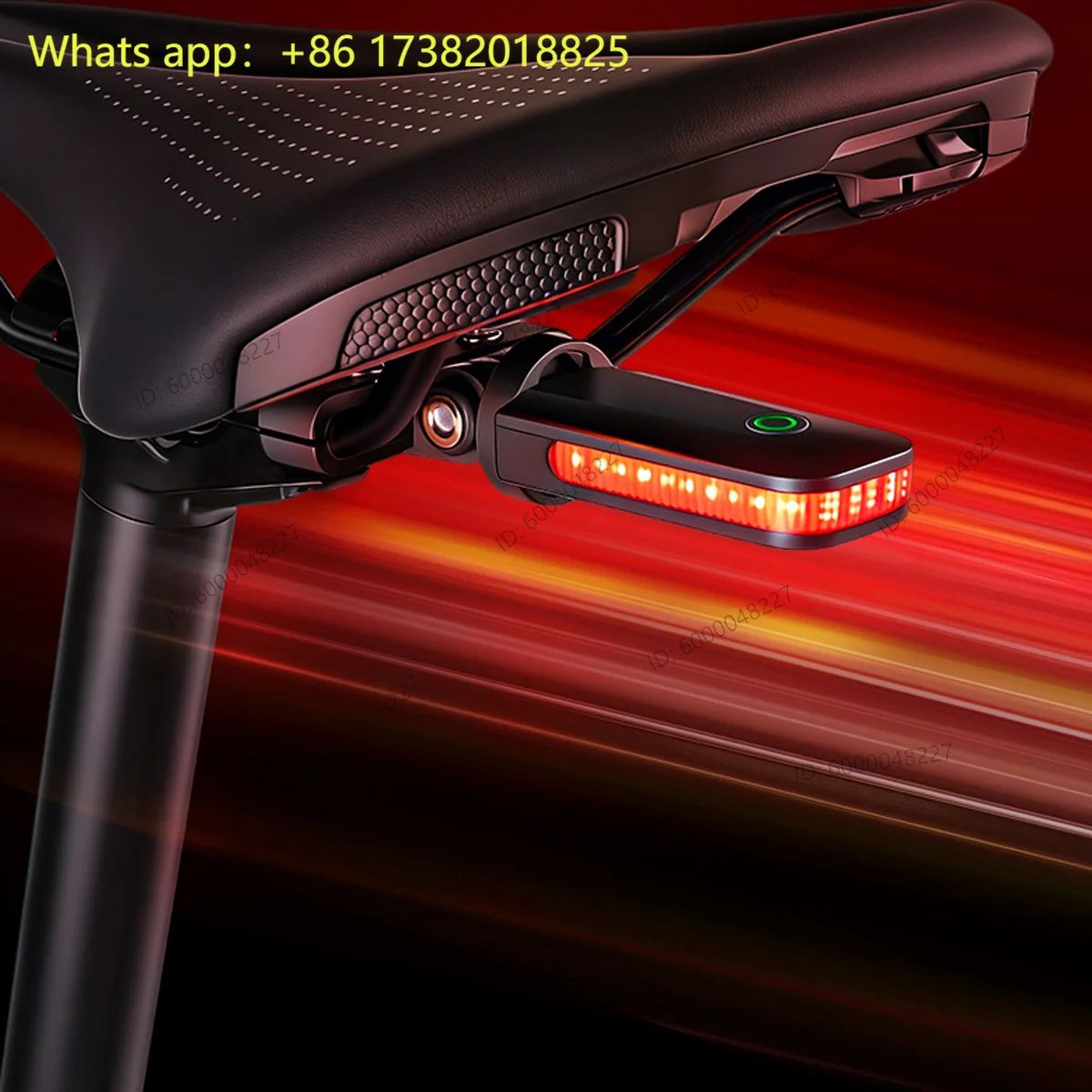 CL01 Pro Bike Rear Light Bicycle LED Taillight USB-C Rechargeable Auto On-off Brake Sensor Side Visibility Update Mount