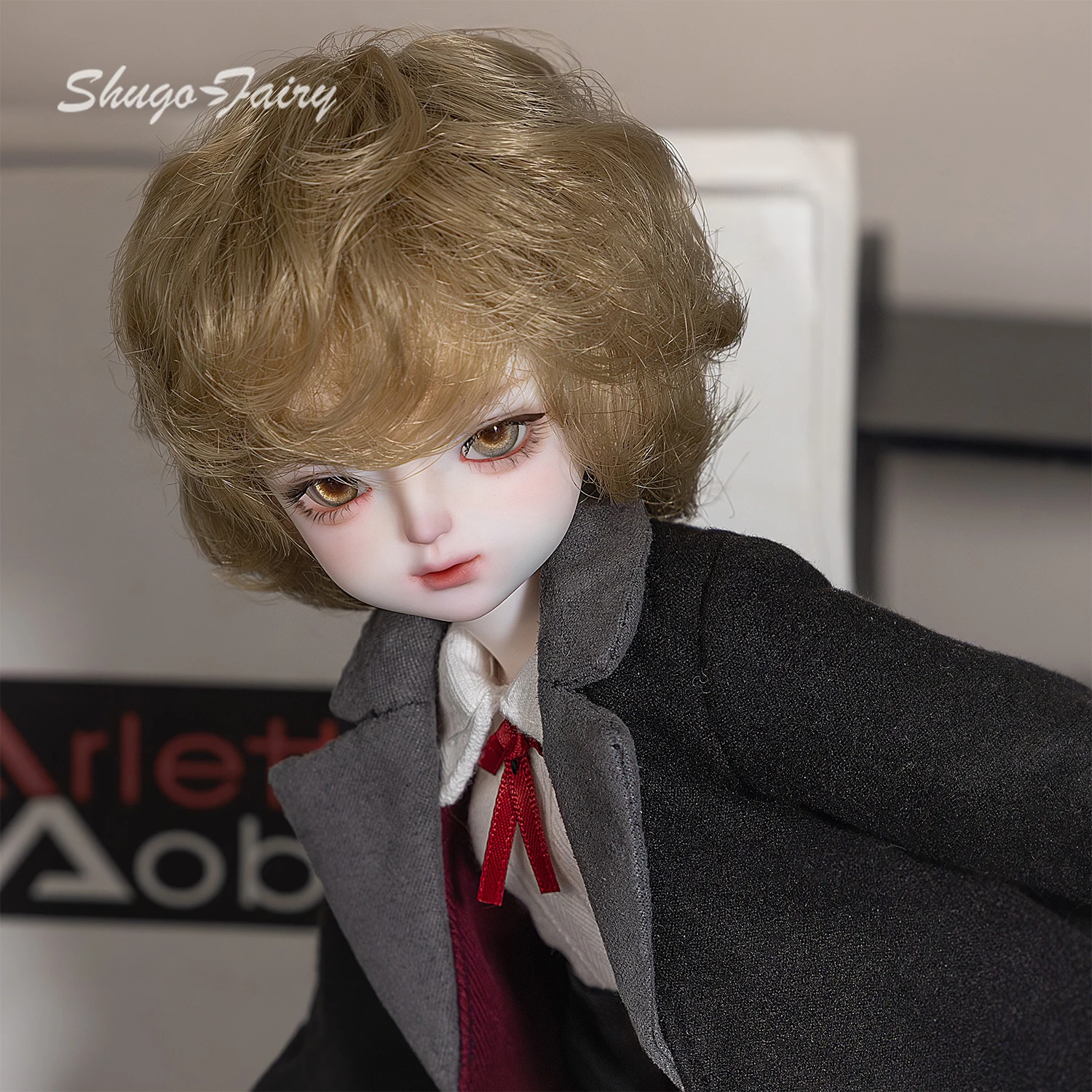 

ShugaFairy 1/6 BJD Doll Zanet Full Set A Modern Little Gentleman Flower Boy Magic Academy Student Heart Joint Anime Resin Figure