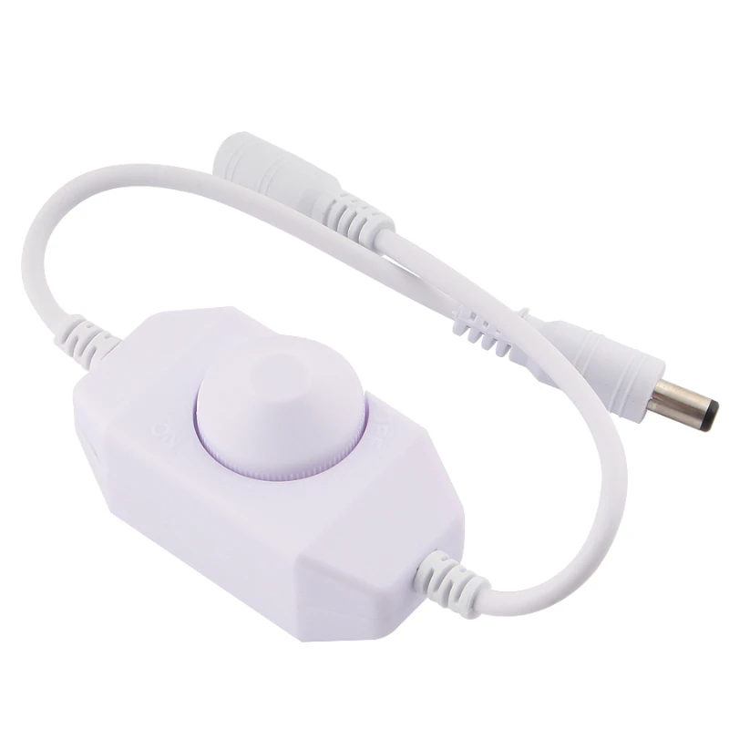 DC 12V 24V LED Dimmer Single Color LED Strip Light Controller Lights Strip Switch Brightness Adjust Control For 5050 2835 Light