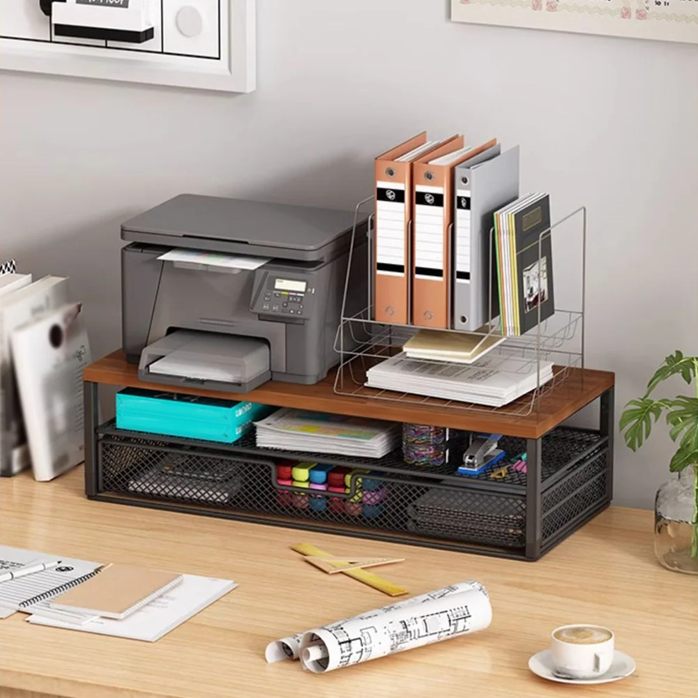 Computer Monitor Stand Riser with Drawer Computer Stand Office Organizer Office Desk Accessories for Office Supplies