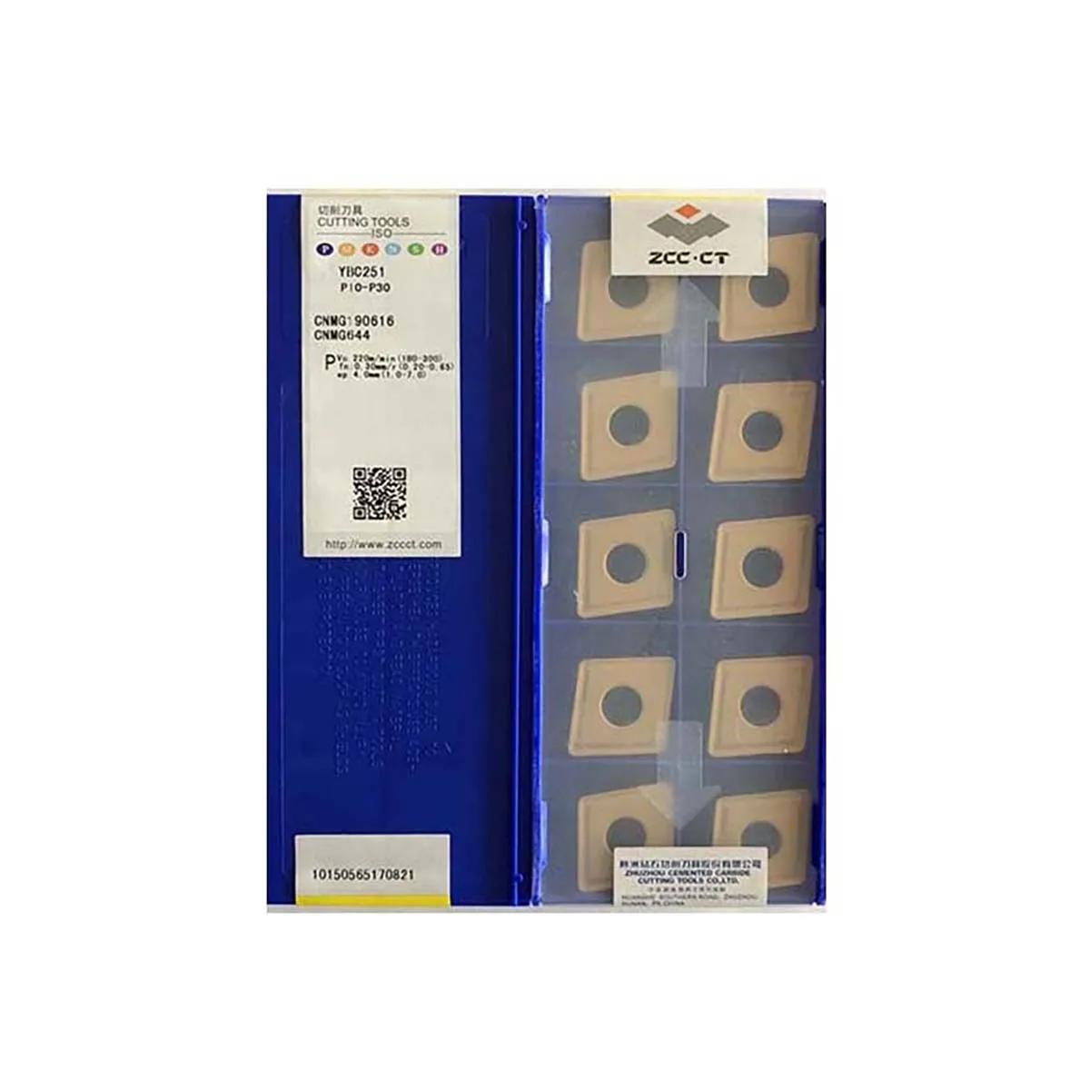 ZCC.CT Original CNMG CNMG19 CNMG190612 CNMG190608 CNMG190616 Medium-Roughing Carbide Turning Inserts