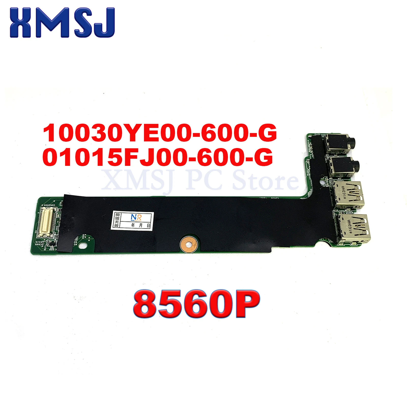 

FOR HP FOR EliteBook 8560P Audio Jack USB Port Board 10030YE00-600-G 01015FJ00-600-G