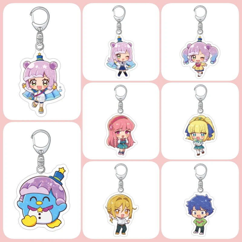 

Anime Puniru wa Kawaii Slime Acrylic Pendant Keychains Alice Accessories Car Key Chain Key Ring Phone Bag Hanging Jewelry Gifts