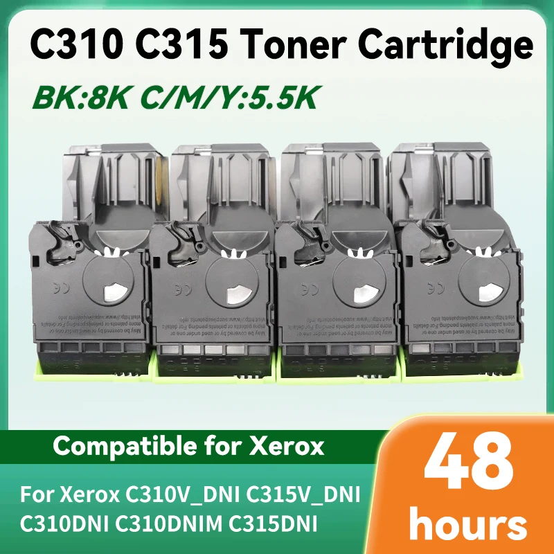 

Картридж с тонером 8K 5,5K C310 C315 006R04364 006R04365 006R04366 006R04367, совместимый с принтером Xerox C310DNI C310DNIM C315DNI