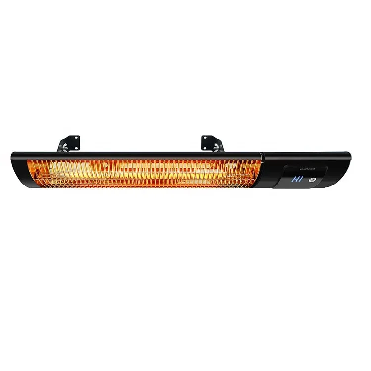 2000W Carbon Infrared Heater Aluminium Electric Energy-Saving For Indoor Wall Or Ceiling Mounted For Bathroom Garden