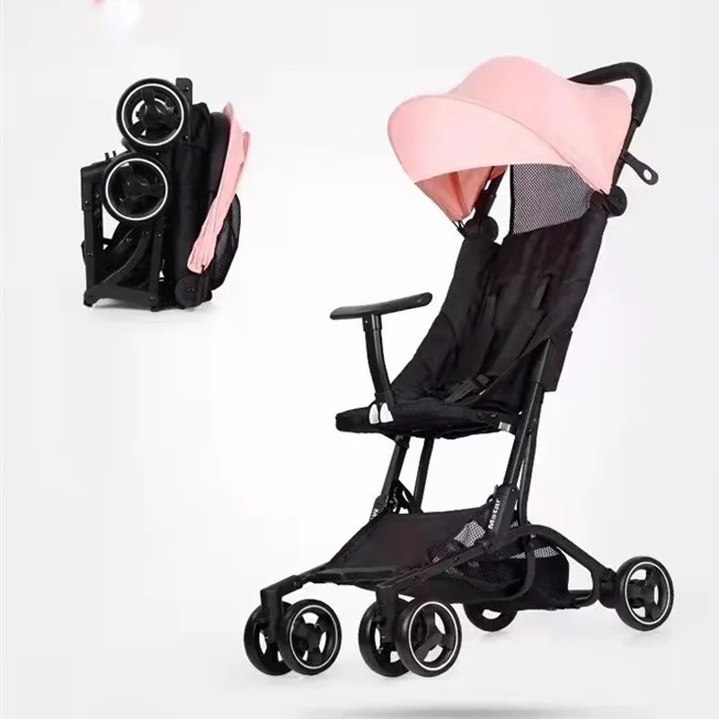 

Lightweight Baby Stroller Carriage Pgram Can Sit or Lie Down Portable Baby Stroller Foldable Umbrella Baby Stroller