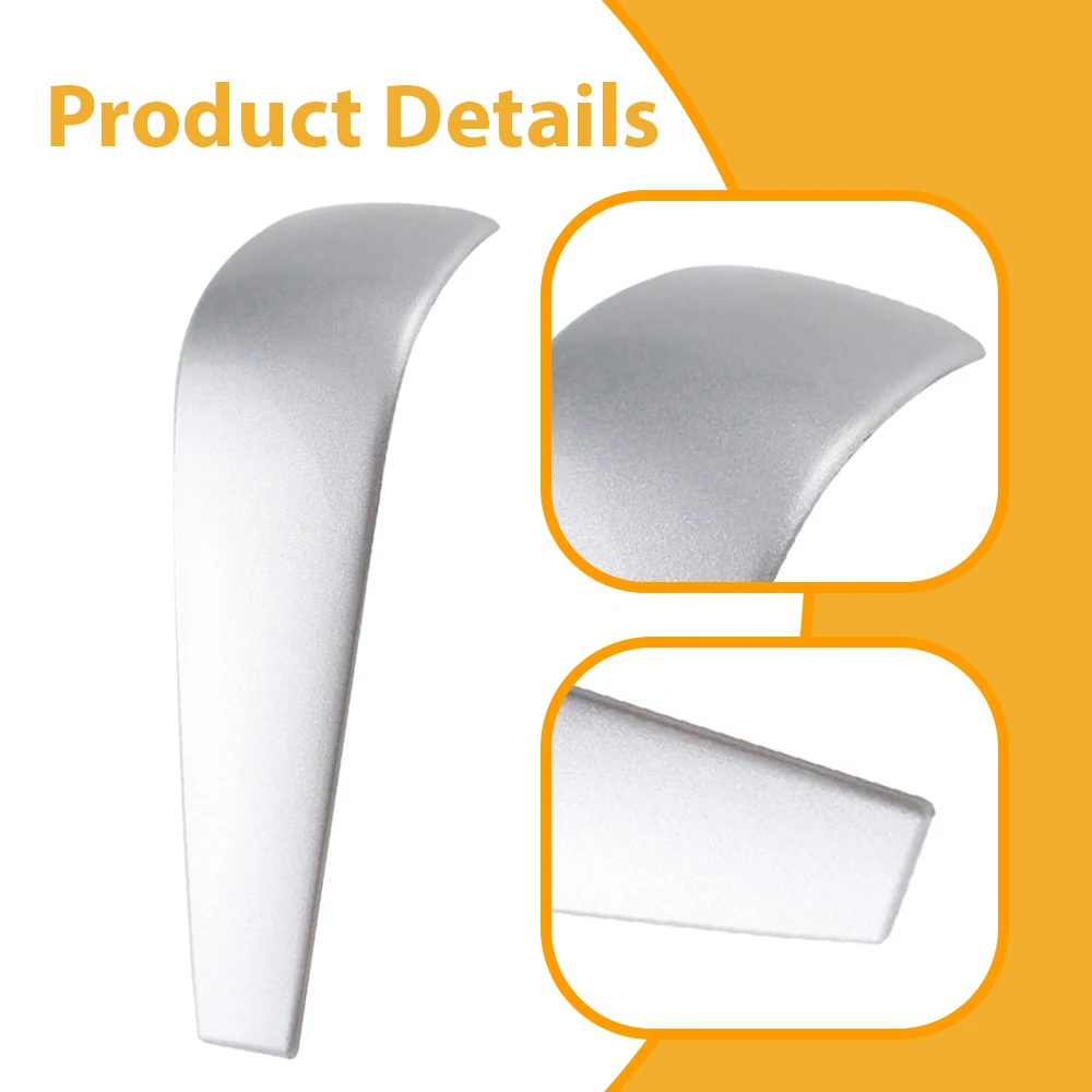 For BMW E87 1 Series E90 E92 3 Series E84 X1 ABS Car Gear Head Shift Knob Cover Handball Trim Sticker