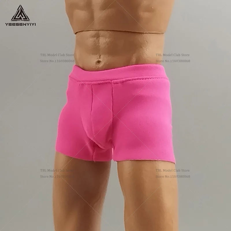 1/6 Schaal Mannelijke Kleding Boxer Briefs Effen Kleur Onderbroek 8 Kleur Optioneel Voor Worldbox AT020 12 inch Action Figure soldaat