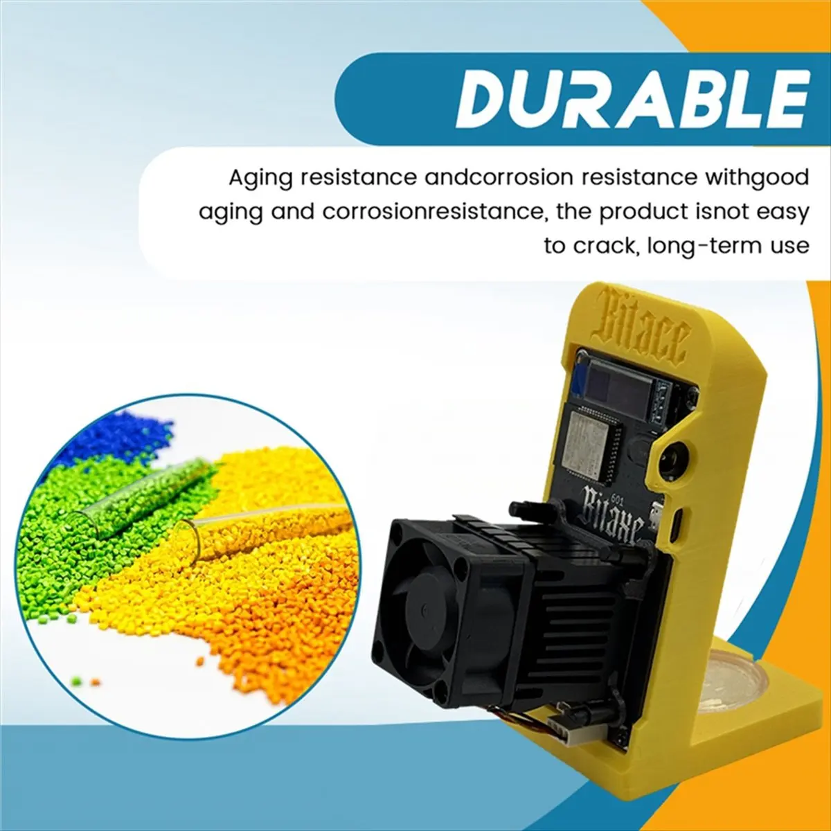 Stabile - Bitaxe Gamma 601 Doppia ventola 1.2TH/S 18-22W Bitcoin Crypto Miner BM1370 Asic Solo BTC Miner da Antminer S21Pro US PLUG