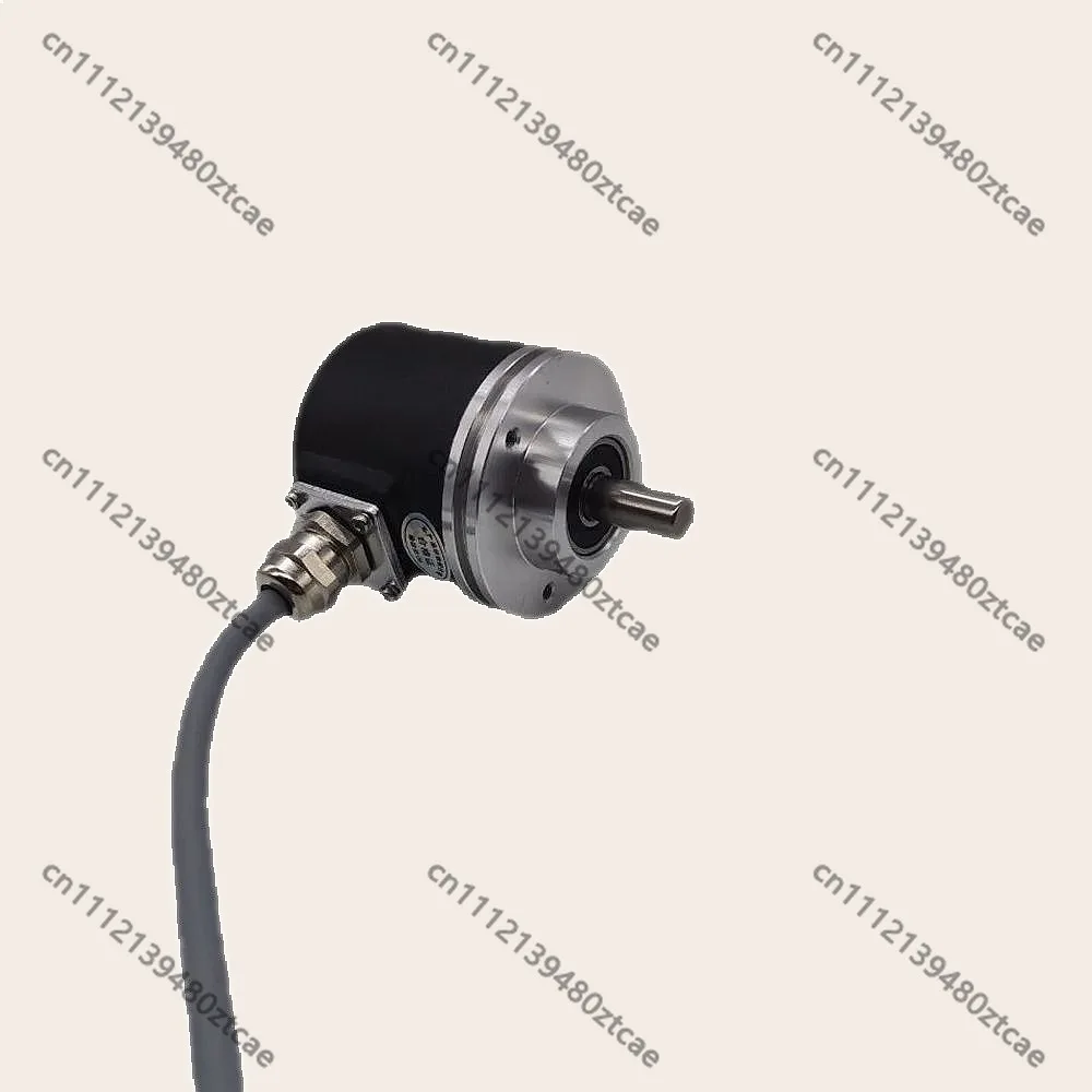 Digital SSI Gray Code 13 Bit Multi Turn Absolute Rotary Encoder 10mm Shaft 10-30V DC