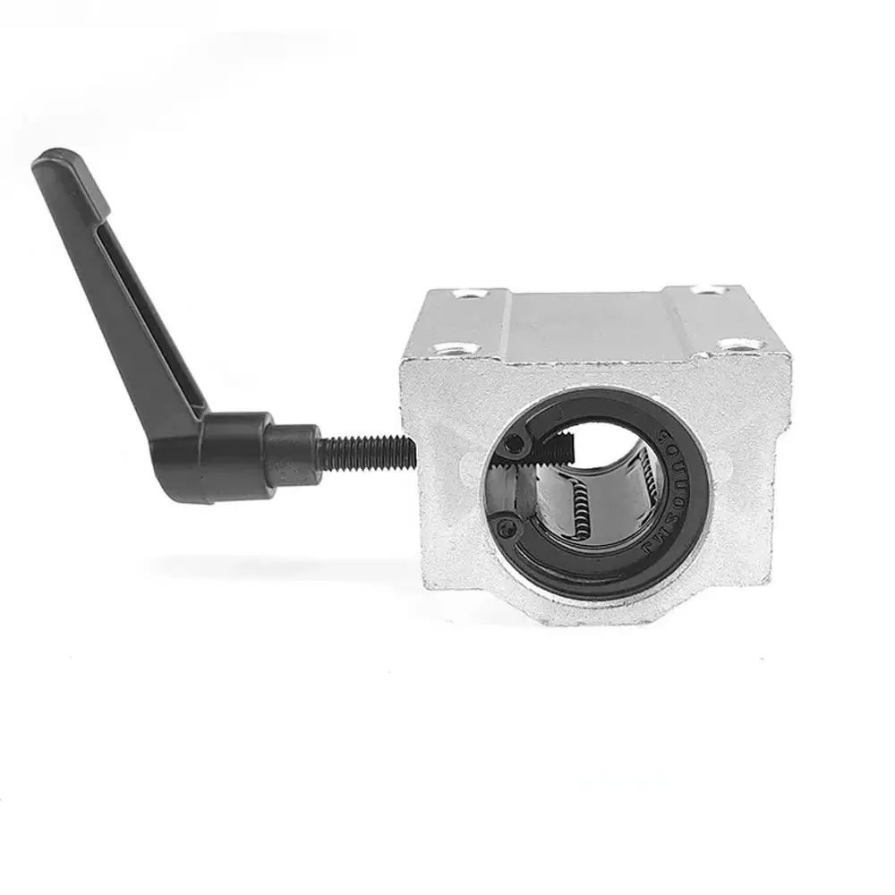 1 PCS Optical axis Linear Slider Bearing Locking Positioning Slider Guide SCS 10/12/16/20/25/30/35/40/50UU without Guide Rail