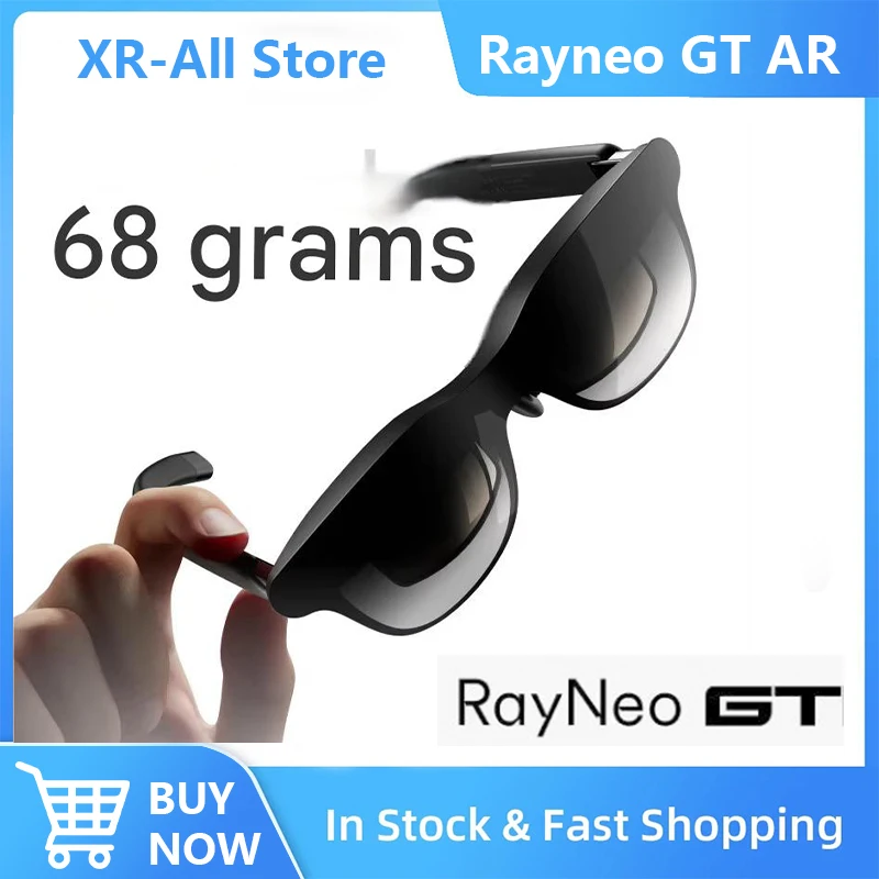 

Rayneo GT XR Smart Glasses 201-Inch Giant Screen Dual-Layer Micro-OLED 3DoF Giant Screen IMAX Theater AR Glasses