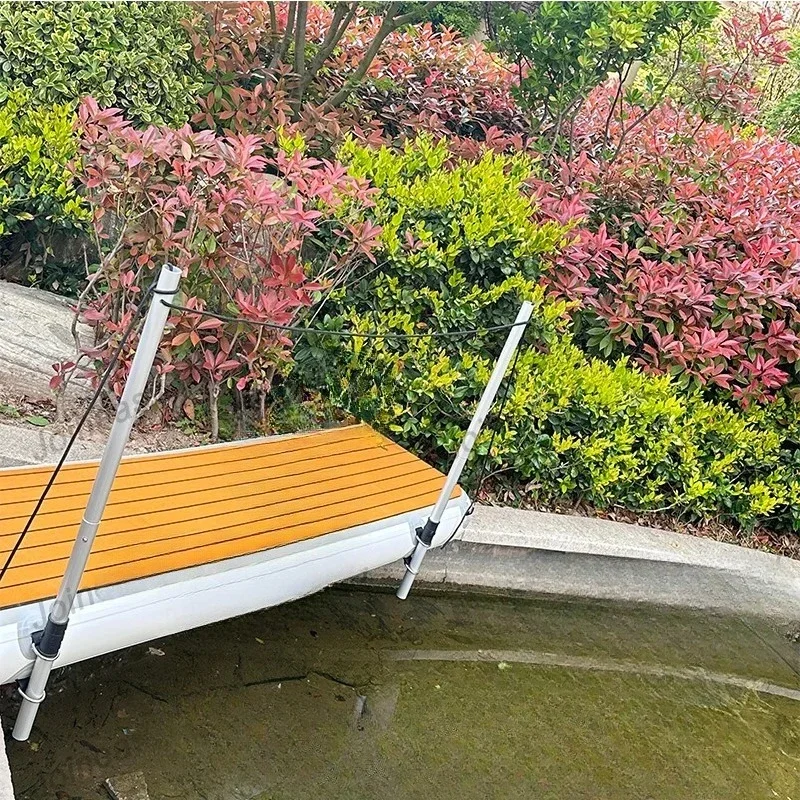 Heavy Duty Inflatable Gangway for Yachts and Sailboats Lightweight PVC Board Access Gateway for Drifting Diving DWF Material