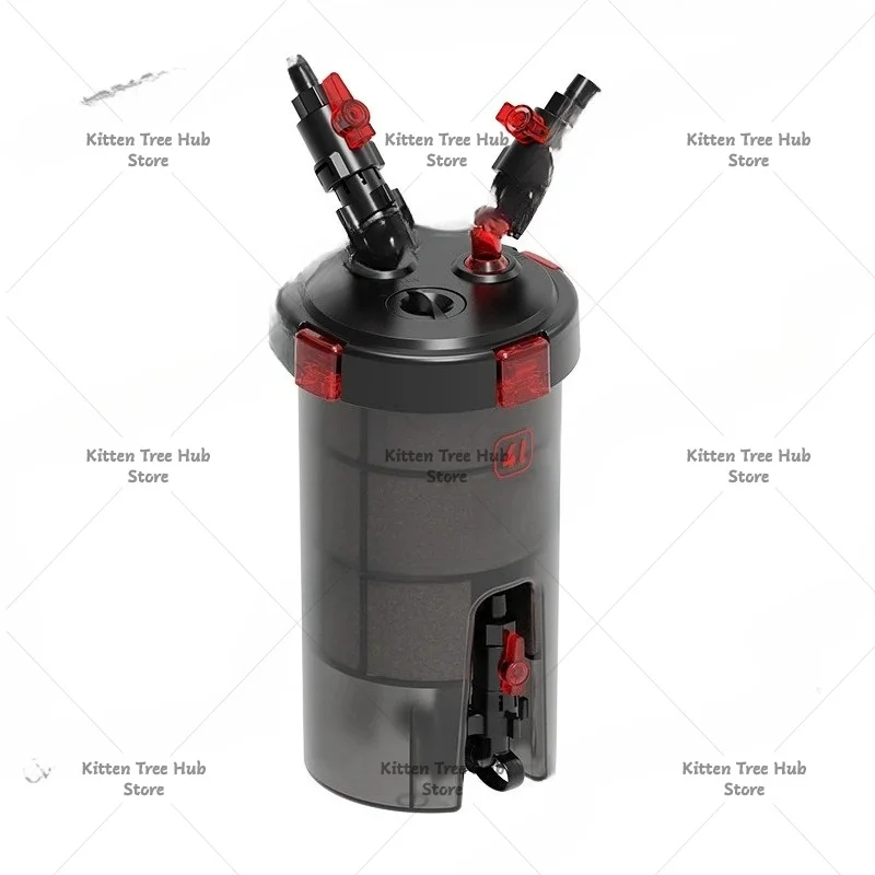 Aquarium Pre Filter Barrel Silent Non-Power Filter External 3-in-1 Water Purification Cycle Barrel For Fish Tank Pond