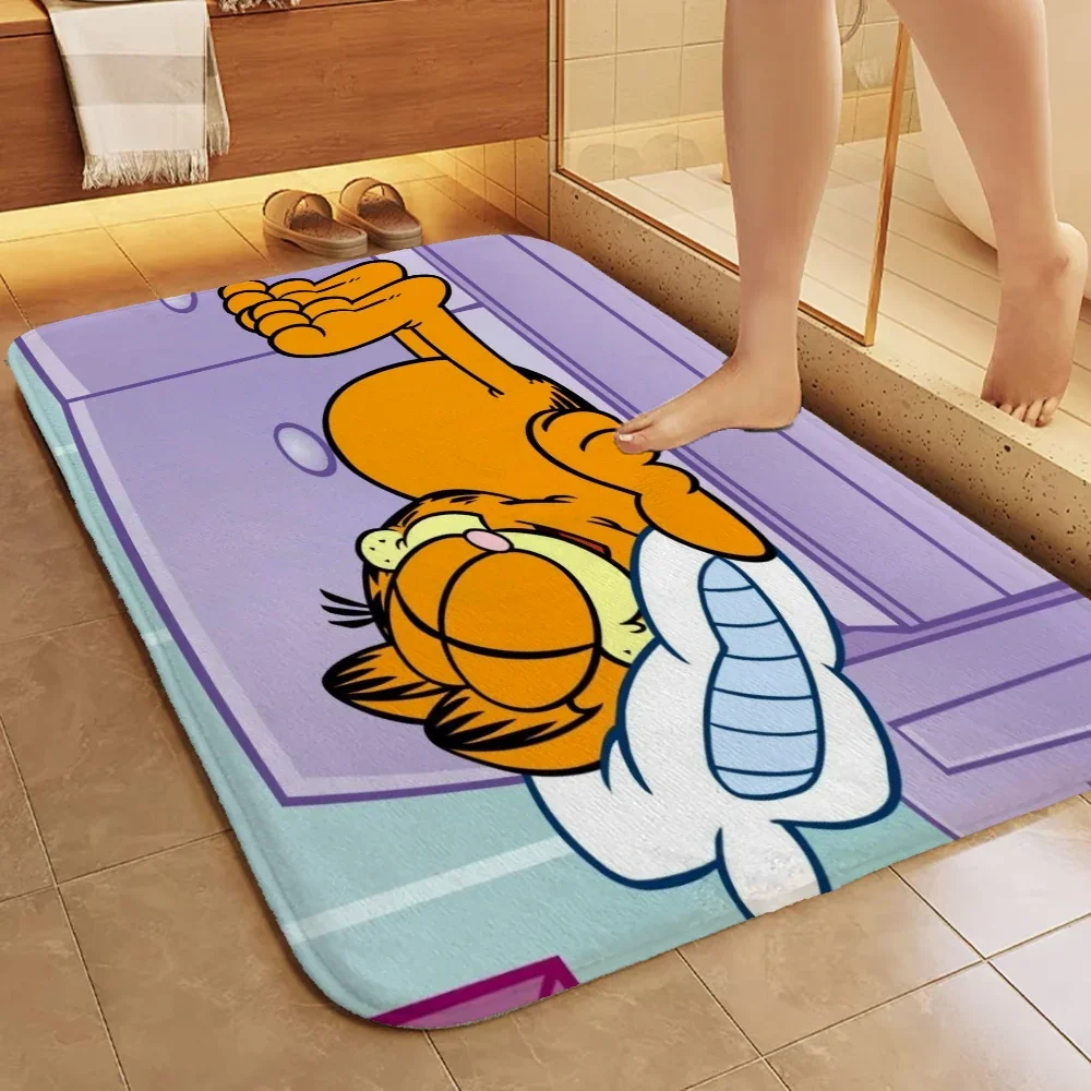 Bath Mat G-Garfield Home Customized Carpets for Bed Room Decor Bedroom Carpet for Kitchen Aesthetic Room Decoration Floor Mats