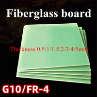 FR4 Fiberglass Sheet Light-green G10 Epoxy Plate 3240 FR-4 Epoxy Resin Board Glass Fibre 3D Print thickness 0.5/1/1.5/2/3/4/5mm