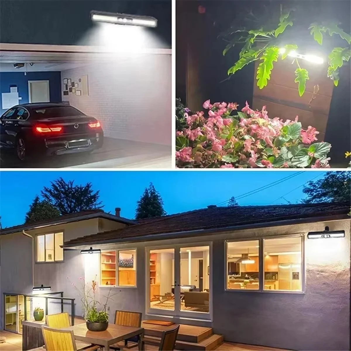 Y31A مشبك قوي LED أضواء الجدار الشمسية IP65 مقاوم للماء مستشعر حركة خارجي ضوء الشارع مصباح Forgarden سياج جدار فانوس