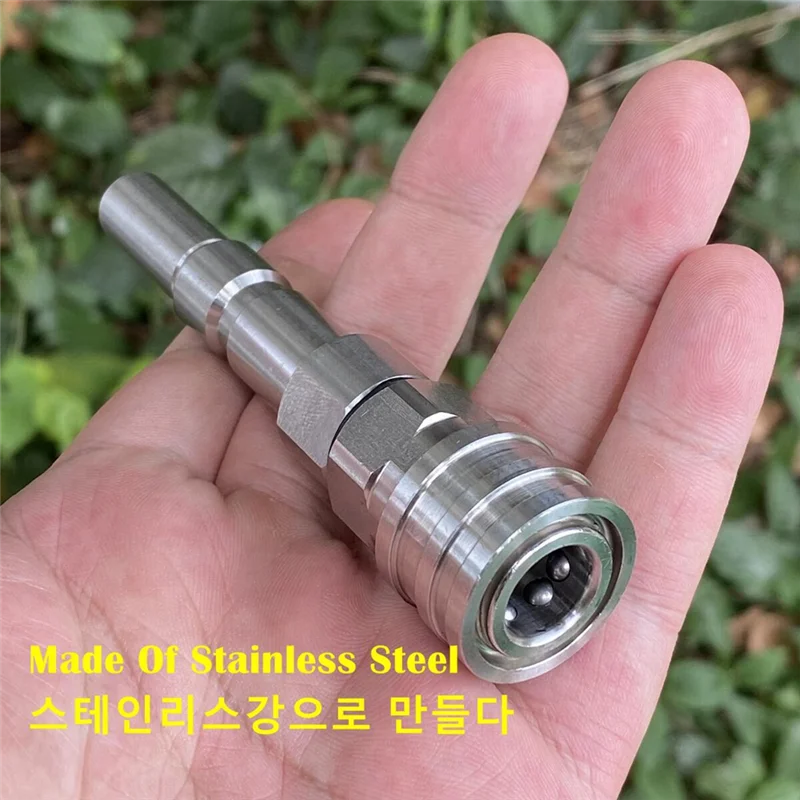 L56A-محول أداة غسيل الضغط العالي لـ Nilfisk KEW ALTO WAP CALM إلى 1/4 بوصة توصيل سريع مع فوهات الرش