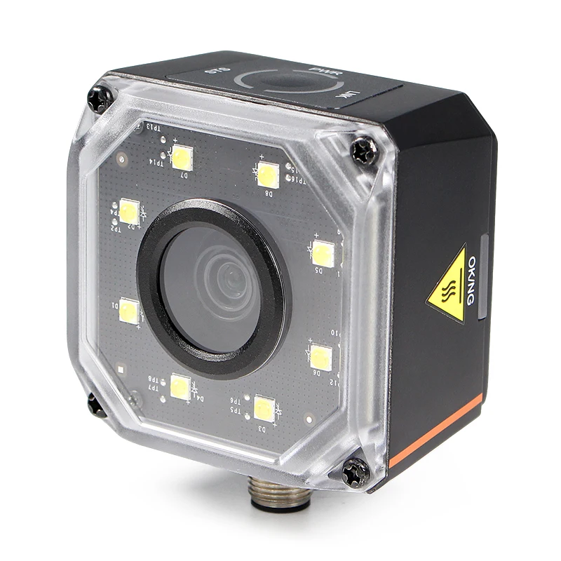 Rugged Stationary Barcode Reader with TCP High Quality Designed for Manufacturing Fixing Mount Smart Reader