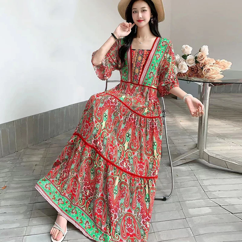 long dress nightwear Morgan Vintage Long Silk Gown main image 0