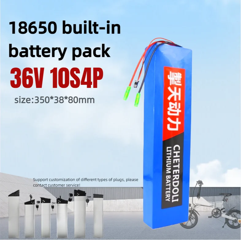 Batterie intégrée pliable 36V 20Ah, batterie pour outil mobile électrique AM1908 Vivi FM20 20, batterie lithium-ion 18650 avec BMS