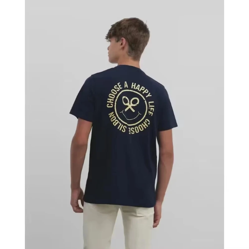 2025 تي شيرت Silbon À La Mode Pour Hommes Harajuku Lettre Imprimé تي شيرت En Coton Été أنبوب روج تي شيرت الرجال الجمال