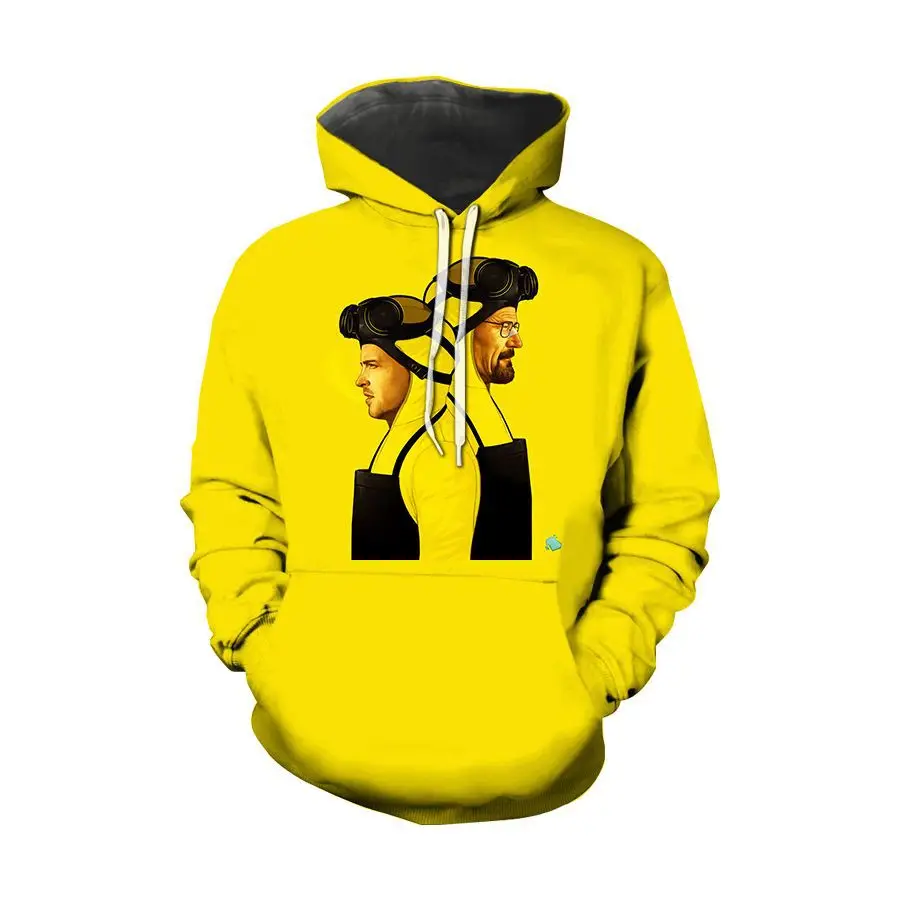 

New Spring and Autumn SAY MY NAME 3D Printed Hoodies Fashion Men's and Women's Sports Pullovers "Breaking Bad" Heisenberg Person