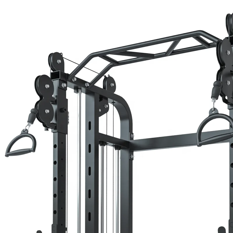 Commercial Combined Trainer Smith Machine Squat Rack Fitness Gear
