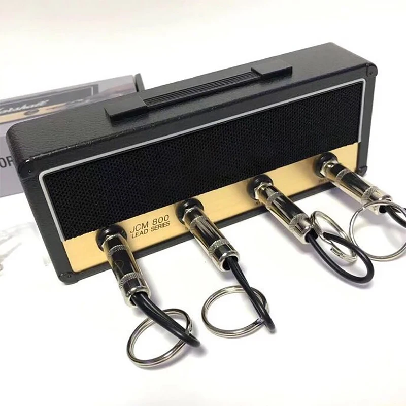 NEW Creative Fender Blues Guitar Key Storage Key Jack Stand 2.0 Electric Key Hanger Retro Guitar Key Ring Stand