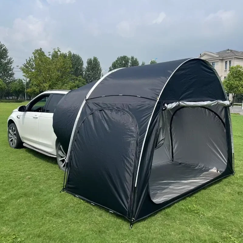 Newest SUV Car Tent, Tailgate Shade Awning Tent for Camping, Vehicle SUV Tent Car Rear Tent,Trunk Bed Tent,Car Tailgate Tent