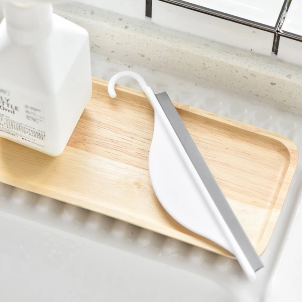 

2 Pcs Wiper Water Droplet Scraper Cleaning Squeegee Sink Car Window Glass Plastic Cleaner