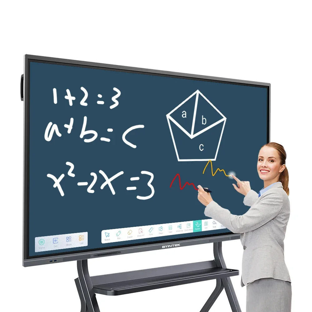 

65inch Interact Display Touch Screen Flat Panel Whiteboard Smart Touch Screen Led Digital Interactive Smart Electronic Board