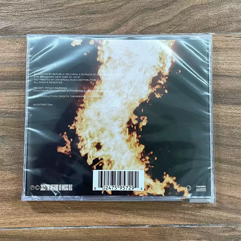 The Weeknd 'Hurry Up Tomorrow' Music CD - alternate angle