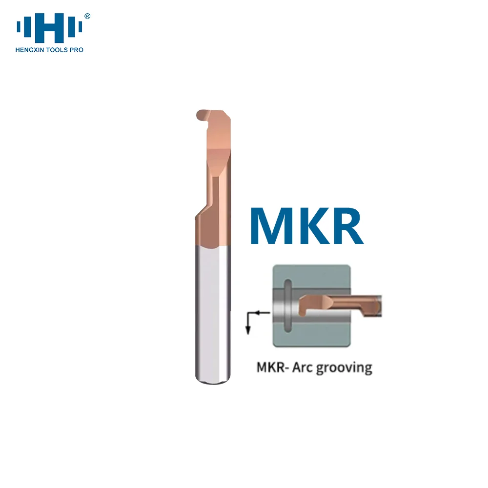 

HENGXIN MKR Boring Cutter bore boring Carbide Lathe Internal Turning Tool Copying Small Hole Bore Solid Lathe Cutter MKR4.0~8.0