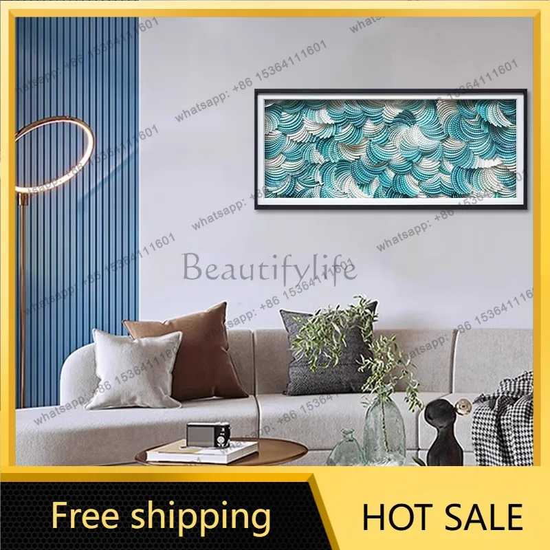 LJY three-dimensional installation art modern simple living room decorative painting high sense