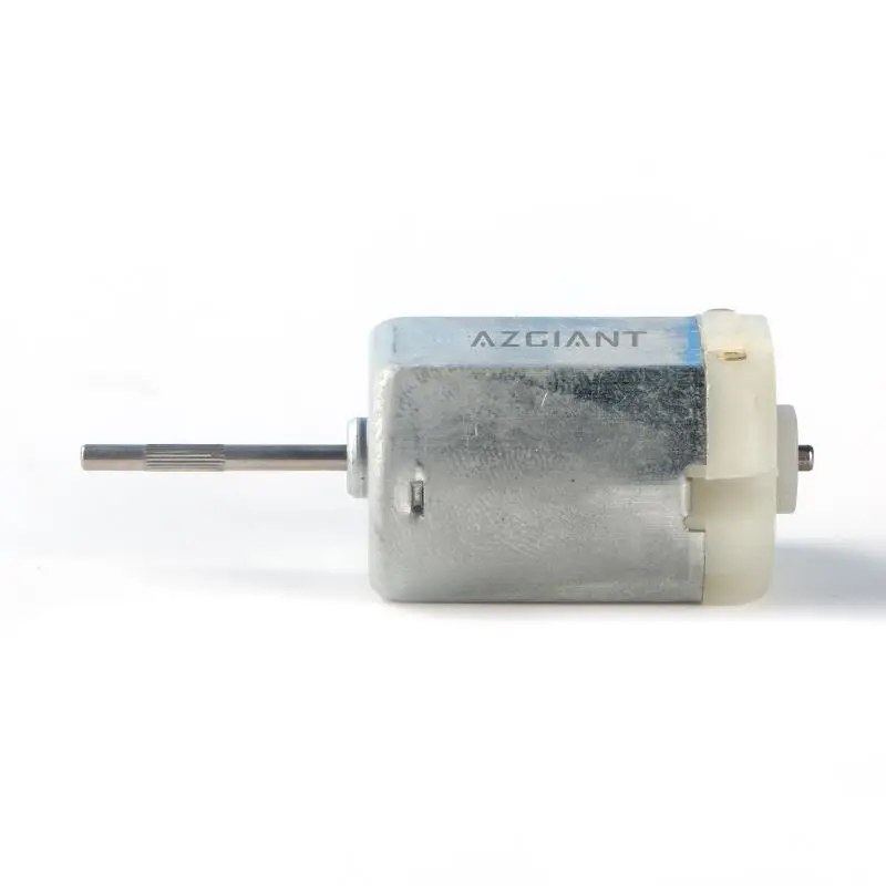 

1pc Long Knurled Shaft 26.8mm FK-280SA-11410 280 Carbon Brush Car Door Lock Motor 12V External Terminal Contact
