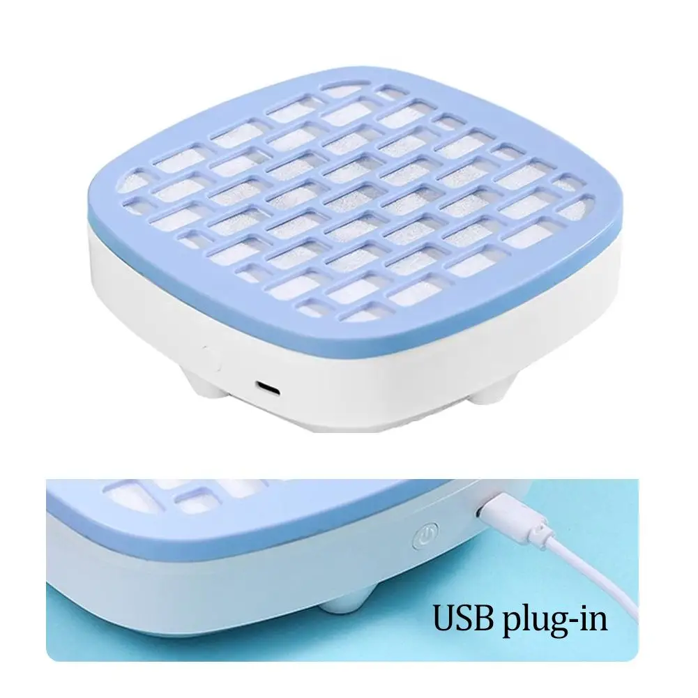 1개 USB 미니 매니큐어 네일 진공 청소기 강력 흡입 네일 먼지 수집기 휴대용 네일 아트 진공 먼지 청소기