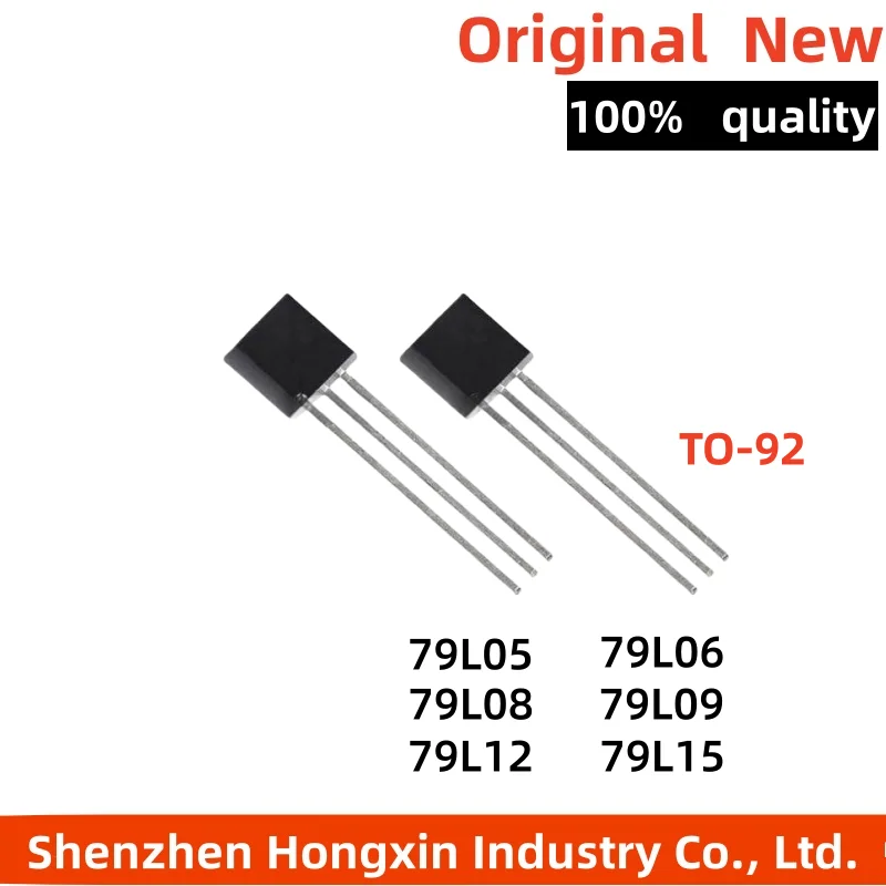 

10 pieces of CJ79L05 WS79L06 L08 L09 L12 L15 three terminal voltage regulator tube inserted directly into TO-92