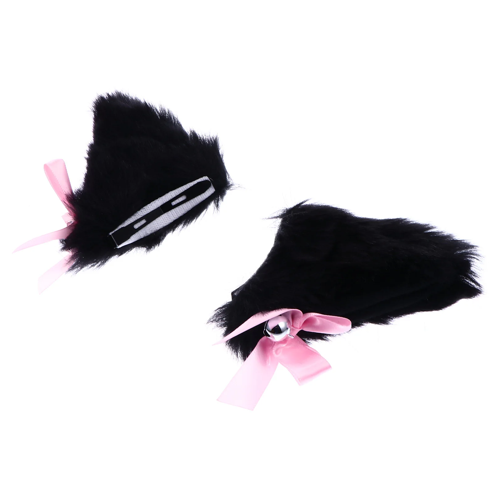 

1Pair Cat Ear Hair Clamp Exquisite Craft Wide Application Trendy Look Party Favors Fun Event Decorative Hairpin for Adults