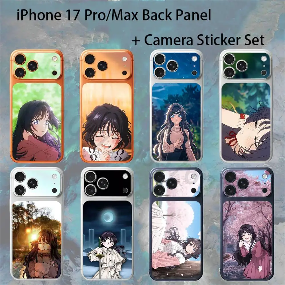 

Защитная пленка-наклейка Kaoruko Waguri для задней крышки аккумулятора iPhone 17 Pro/Pro Max с наклейкой для камеры