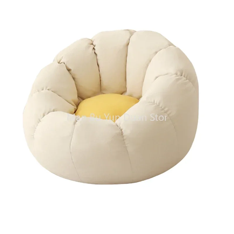 Camera singola Divano Soggiorno Pavimento Camera da letto Lettino Bean Bag Divano Lettura Comodo Bean Bag Divano Puffs Zitzak Mobili