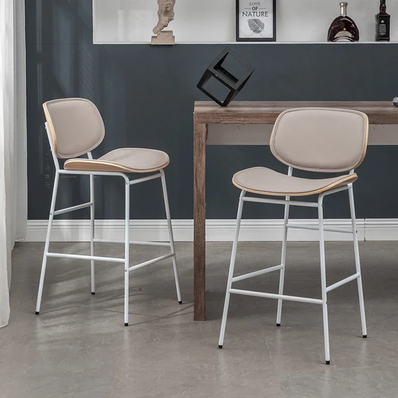 Light luxury dining chairs, modern and minimalist Nordic style designer chairs, iron art dining tables, chairs, staff mee