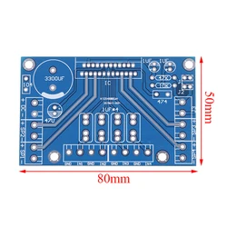 1pc Mini Power Amplifiers TDA7388 Four Channel 4x41W Audio DC 12V BTL PC Car AMP PCB Bare Board